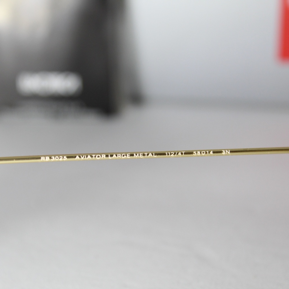 RAY-BAN 3025 112/4T CYCLAMEN PINK FLASH AVIATORS - Picture 7 of 8